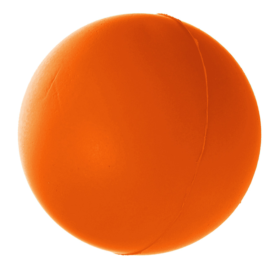 Антистресс "Мяч", оранжевый, D=6,3см, вспененный каучук