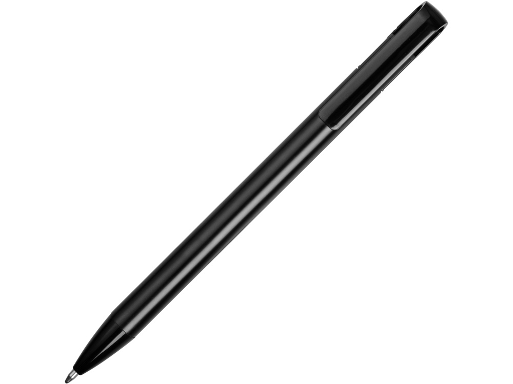 Ручка металлическая шариковая Loop, черный