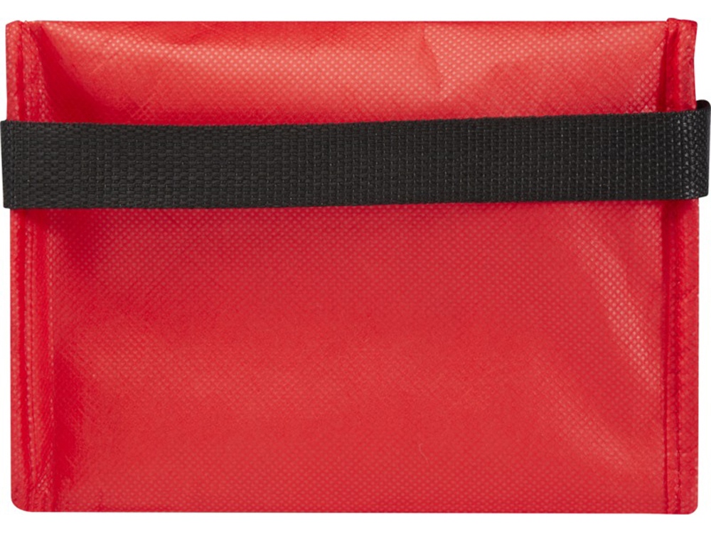 Spectrum нетканая сумка-холодильник, 4 л, на 6 банок, из переработанных материалов, красный