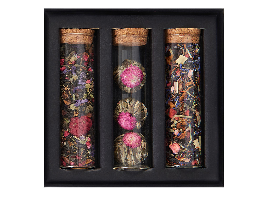 Подарочный набор чая в колбах Floros Подарочный набор чая в колбах Floros