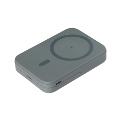 Внешний аккумулятор Union PD 10000mAh с функцией беспроводной зарядки 15W, серый