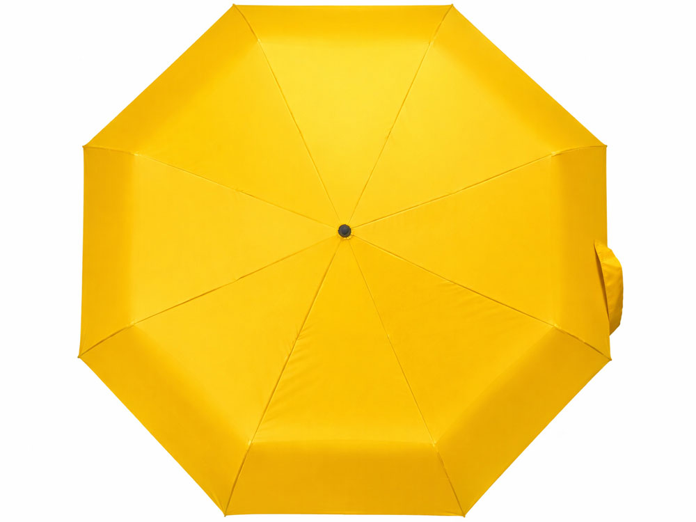 Зонт-автомат складной Кэнопи, желтый Зонт-автомат складной Кэнопи, желтый