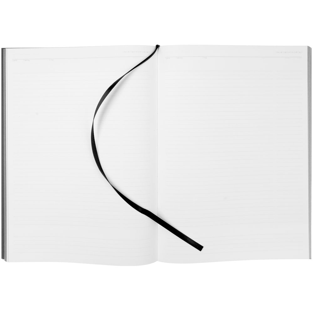Ежедневник Flat Maxi, недатированный, черный