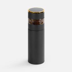 Смарт-бутылка с инфьюзером Thermory, черная Смарт-бутылка с инфьюзером Thermory, черная