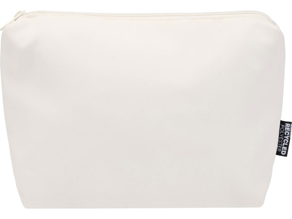 Trip Aware™ дорожная косметичка из переработанного материала 2 л, кремовый