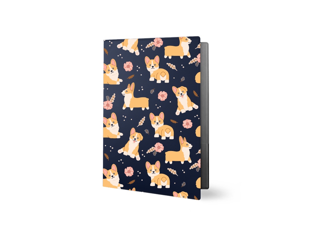 Папка для документов с возможностью полноцветной УФ-печати, софт-тач Папка для документов с возможностью полноцветной УФ-печати, софт-тач