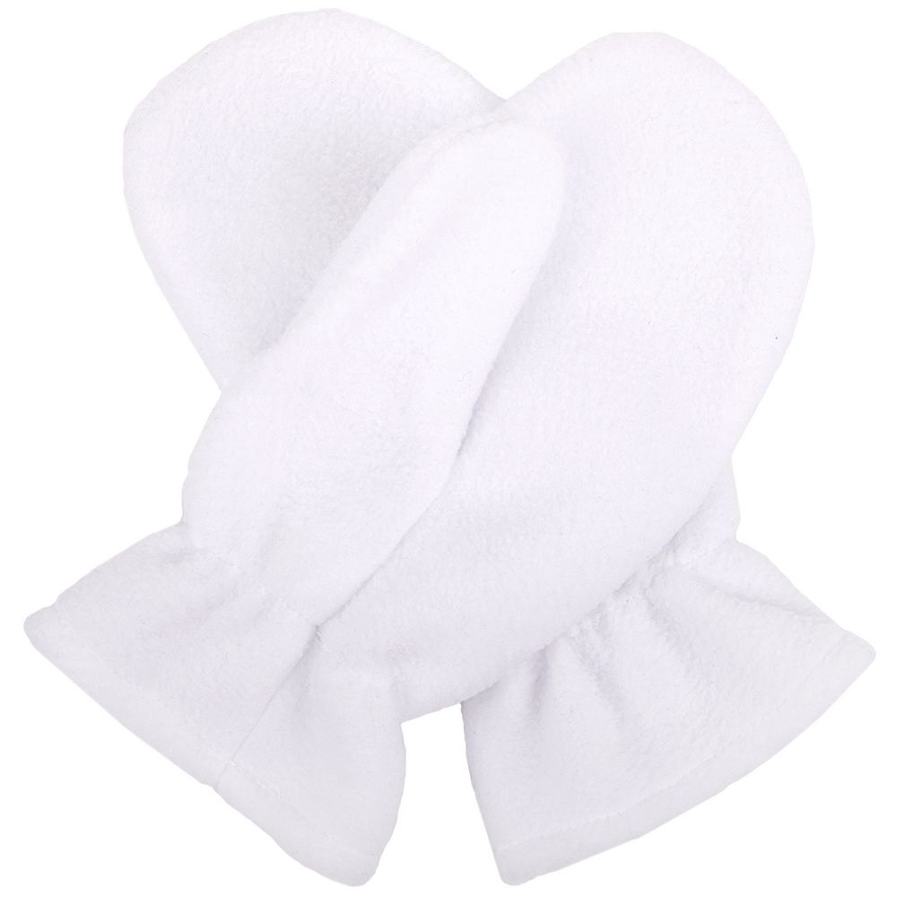 Варежки Fleecy, белые Варежки Fleecy, белые