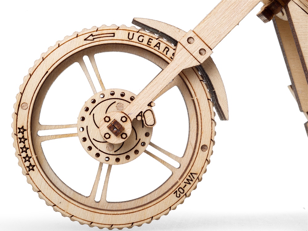 3D-ПАЗЛ UGEARS Байк VM-02