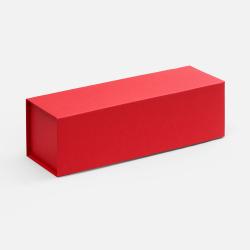 Коробка складная под бутылку Color Jacket Fold, красная Коробка складная под бутылку Color Jacket Fold, красная