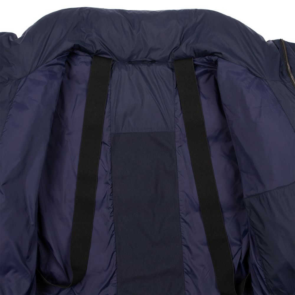 Пуховик унисекс Kapsula, темно-синий Пуховик унисекс Kapsula, темно-синий