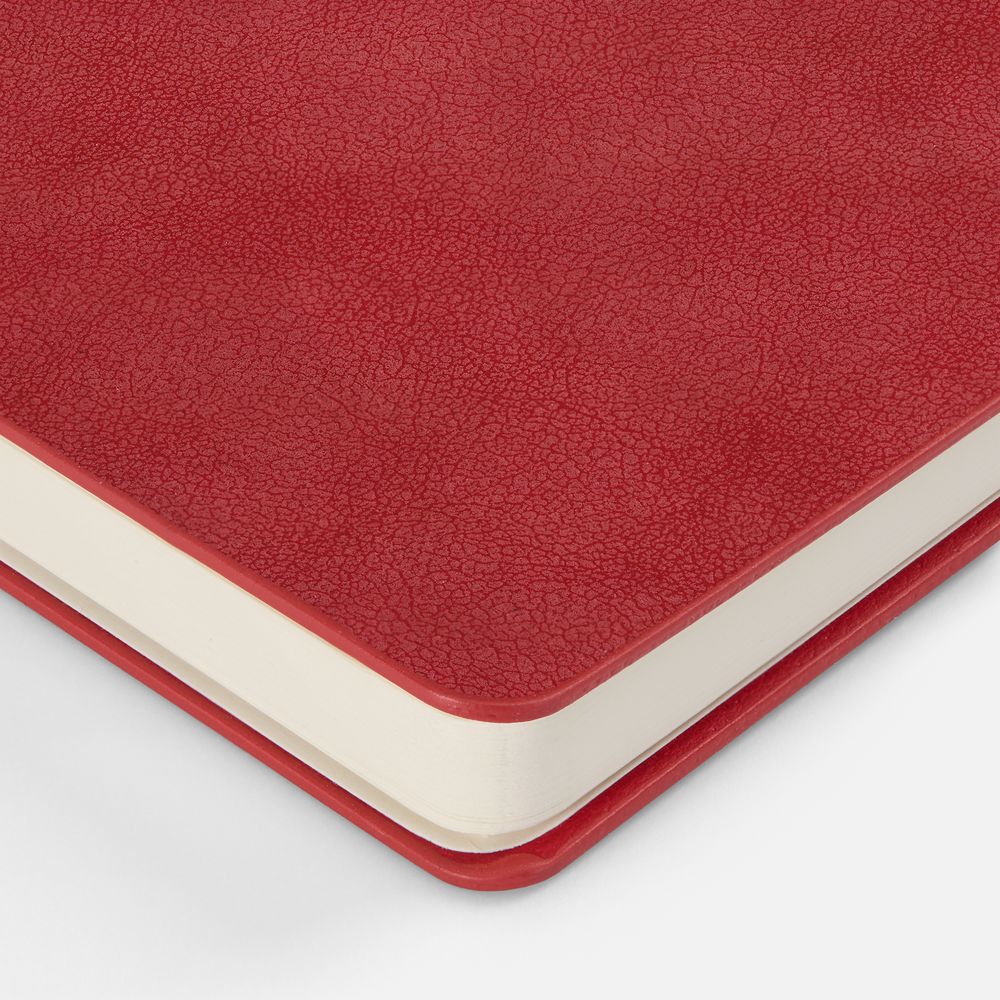 Ежедневник Kuka, недатированный, ver.2, красный