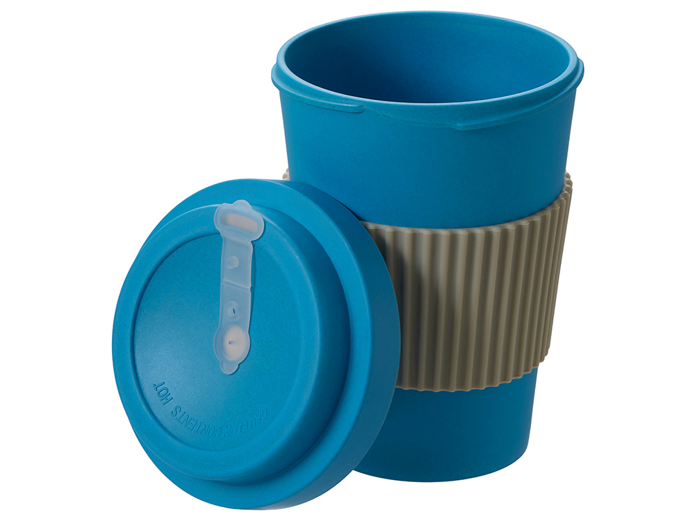 Термокружка Muffin из натуральных волокон, голубой Термокружка Muffin из натуральных волокон, голубой