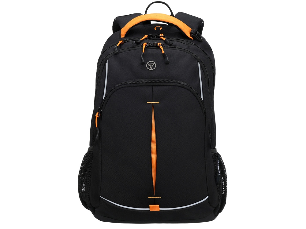 Рюкзак TORBER ROCKIT черный/оранжевый, полиэстер/добби, 32x15x46 см, 22 л Рюкзак TORBER ROCKIT черный/оранжевый, полиэстер/добби, 32x15x46 см, 22 л