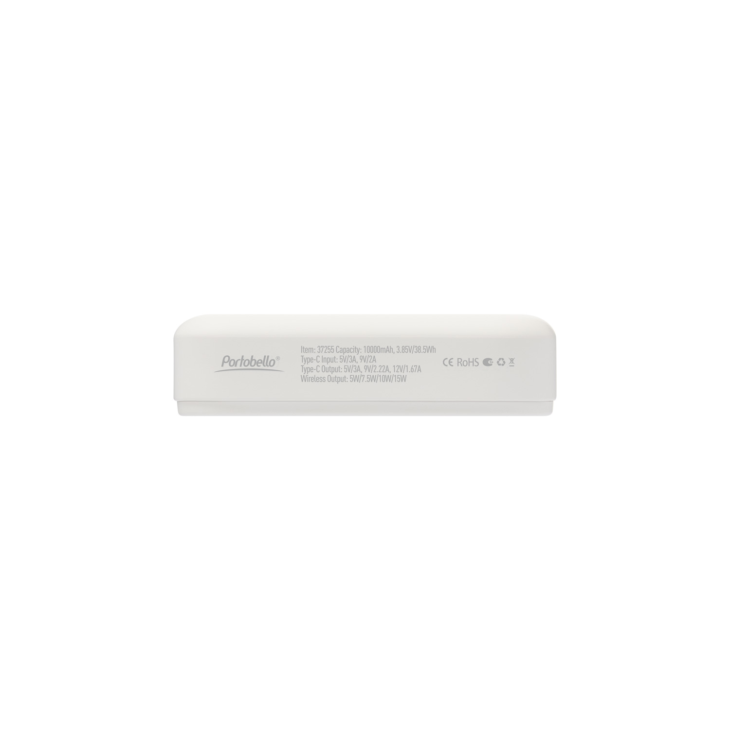 Внешний аккумулятор Юнион PD (Union PD) 10000mAh с функцией беспроводной зарядки 15W, белый Внешний аккумулятор Юнион PD (Union PD) 10000mAh с функцией беспроводной зарядки 15W, белый