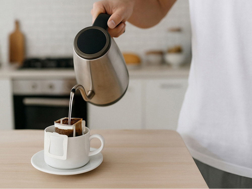 Кофе в дрип пакете Бразилия 50% / Эфиопия 50%), черный