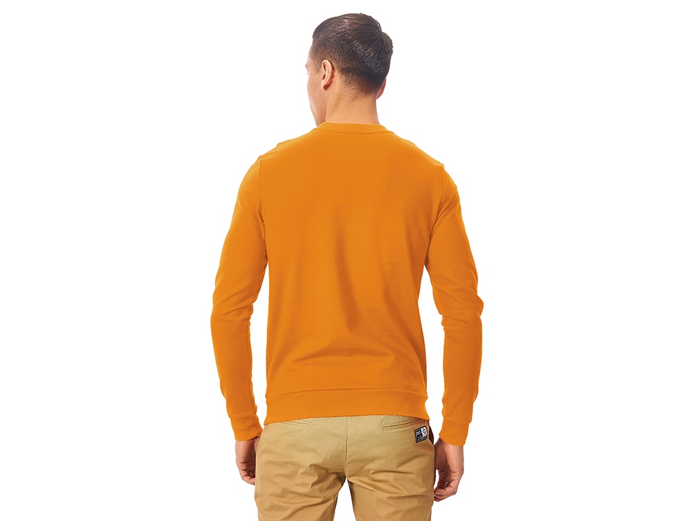 Свитшот Motion унисекс с начесом, оранжевый Свитшот Motion унисекс с начесом, оранжевый
