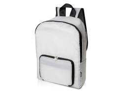 Складной рюкзак EcoFold объемом 15 л из переработанного ПЭТ-пластика - Белый