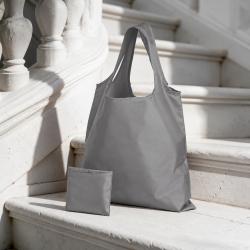 Складная сумка Reviver из переработанного пластика, серый