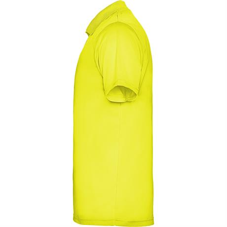 Футболка поло MONZHA мужская, ФЛУОРЕСЦЕНТНЫЙ ЖЕЛТЫЙ XL