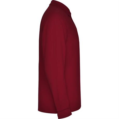 Футболка поло ESTRELLA L/S мужская, ГРАНАТОВЫЙ L