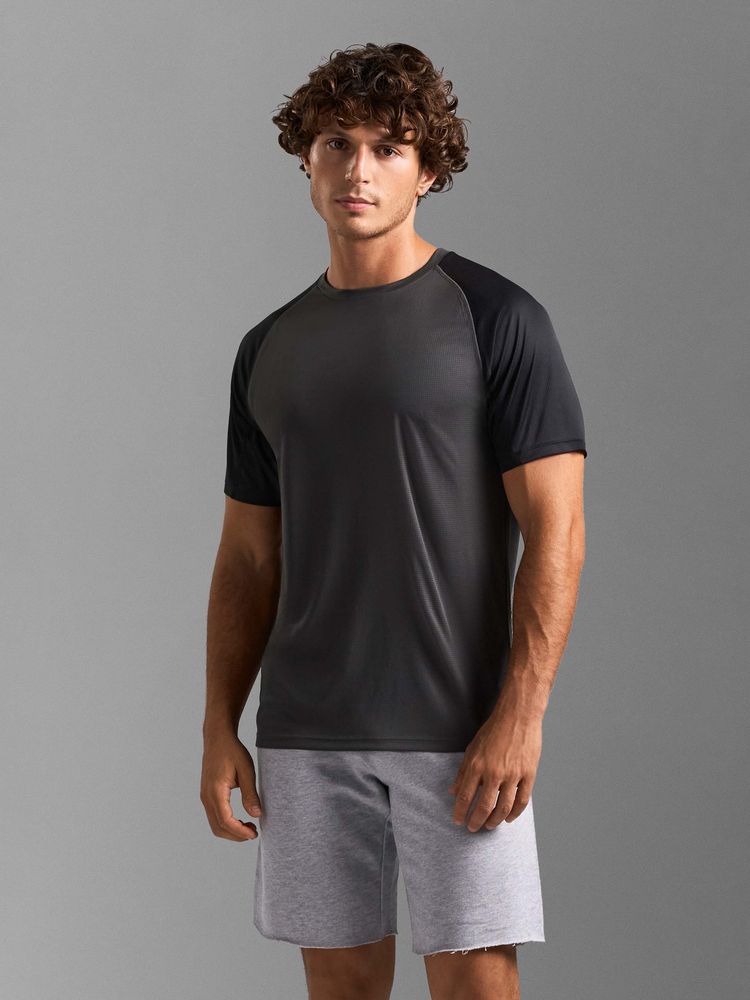 Футболка спортивная унисекс Vortex, белая Футболка спортивная унисекс Vortex, белая