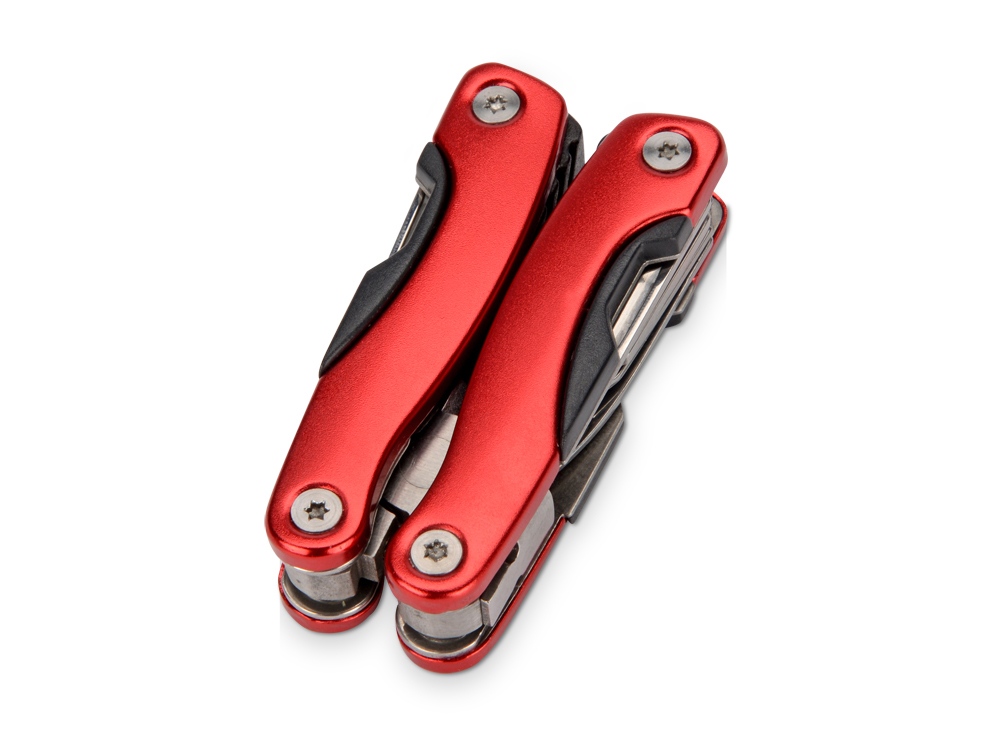 Набор с мультитулом и фляжкой Путешественник 2.0., красный