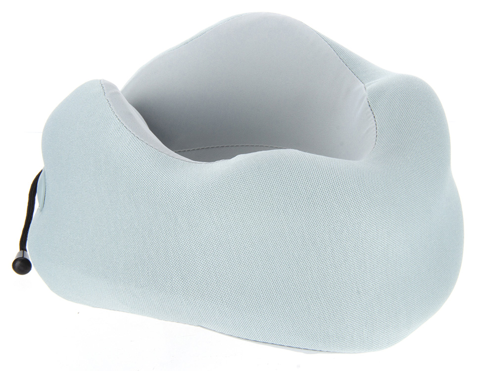 Подушка для путешествий с эффектом памяти Memo Pillow PRO M/L English Blue