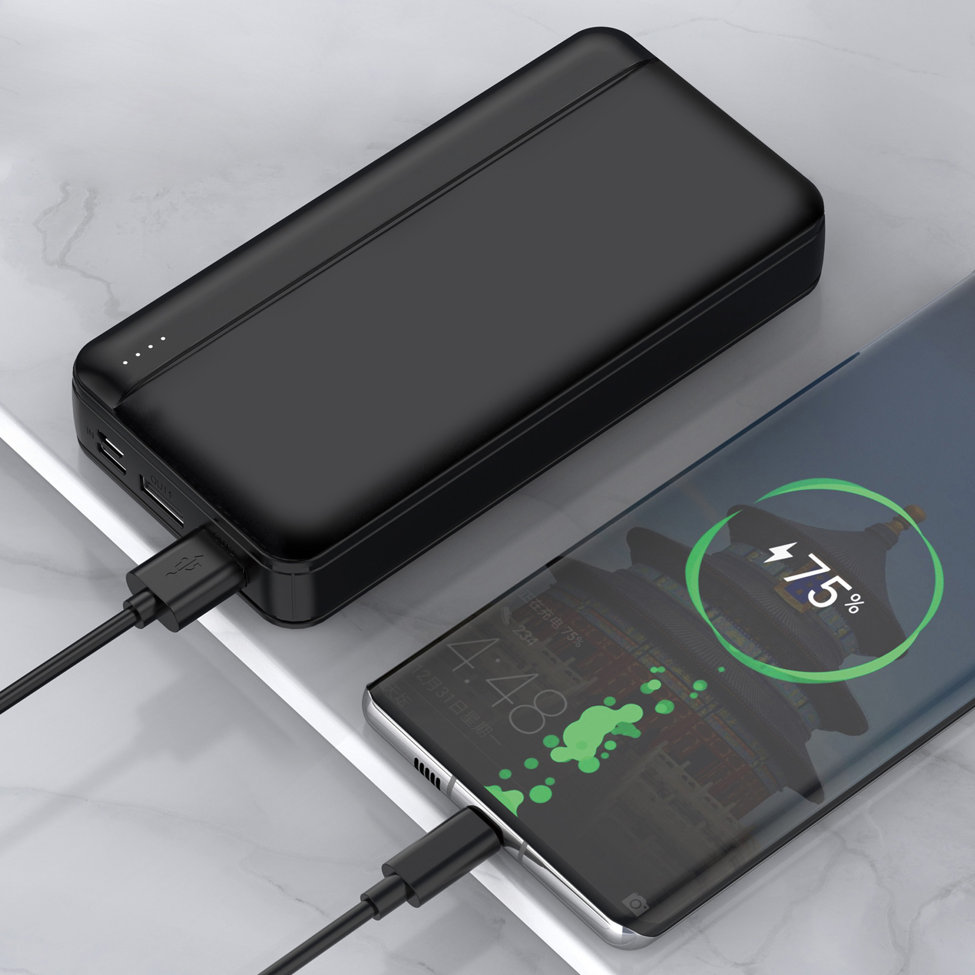 Зарядное устройство "Twenty Matt" 20000 mAh Зарядное устройство "Twenty Matt" 20000 mAh