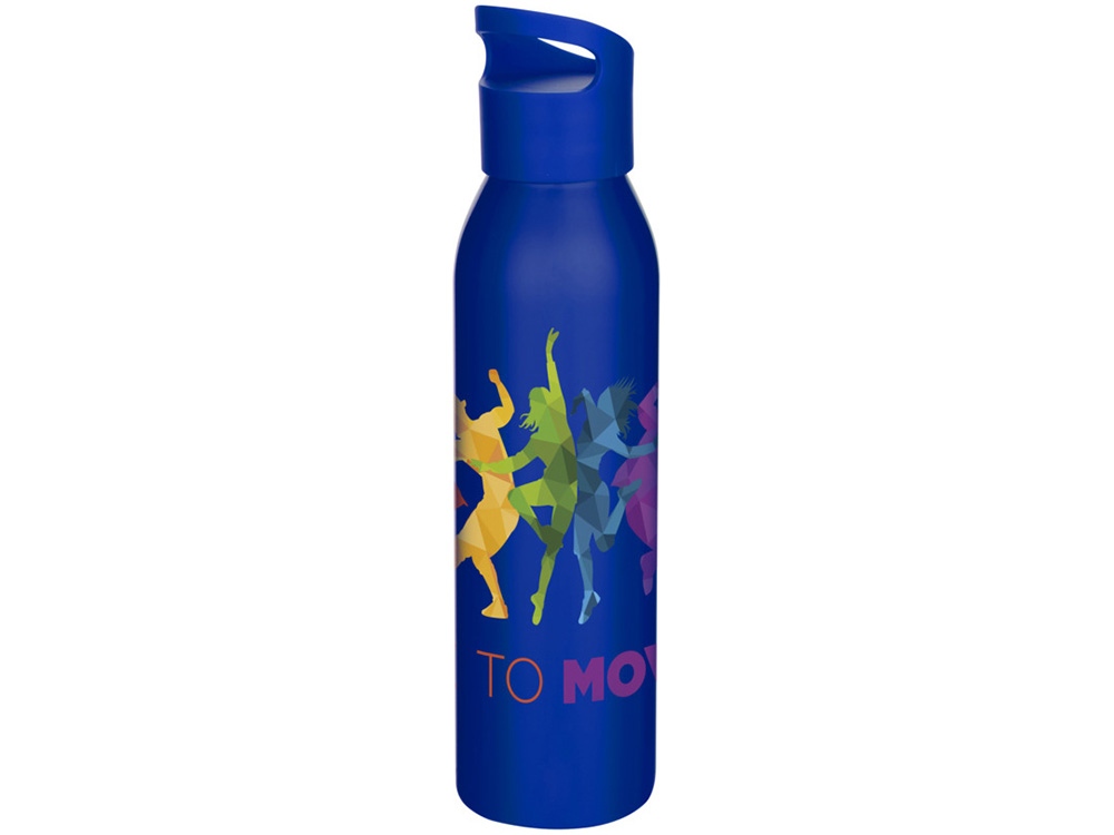 Одностенная бутылка для воды Sky, изготовленная из нержавеющей стали, 650 мл, синий