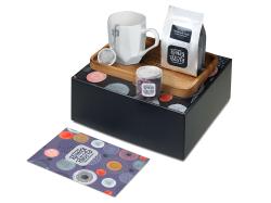 Подарочный набор Re:y. Hearth с кружкой, подносом и чаем Подарочный набор Re:y. Hearth с кружкой, подносом и чаем