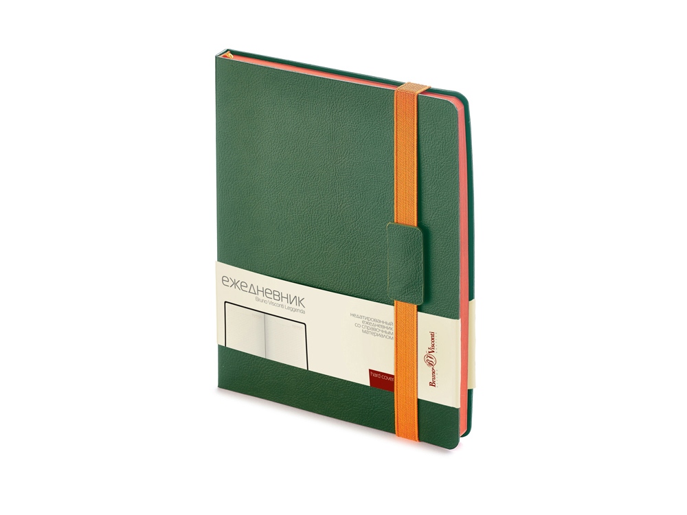 Ежедневник В5 недатированный Leggenda, зеленый Ежедневник В5 недатированный Leggenda, зеленый