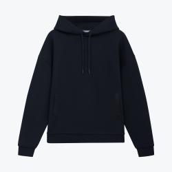 Худи релакс унисекс Баланс, с начесом, синий, размер 3XL/4XL