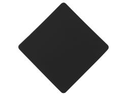 ПАТЧ РОМБ soft-touch (чёрный) 7,6 х 7,6 см