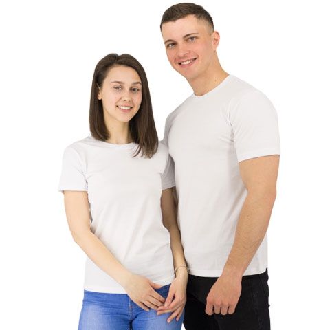 Футболка Star, мужская (белая, M)