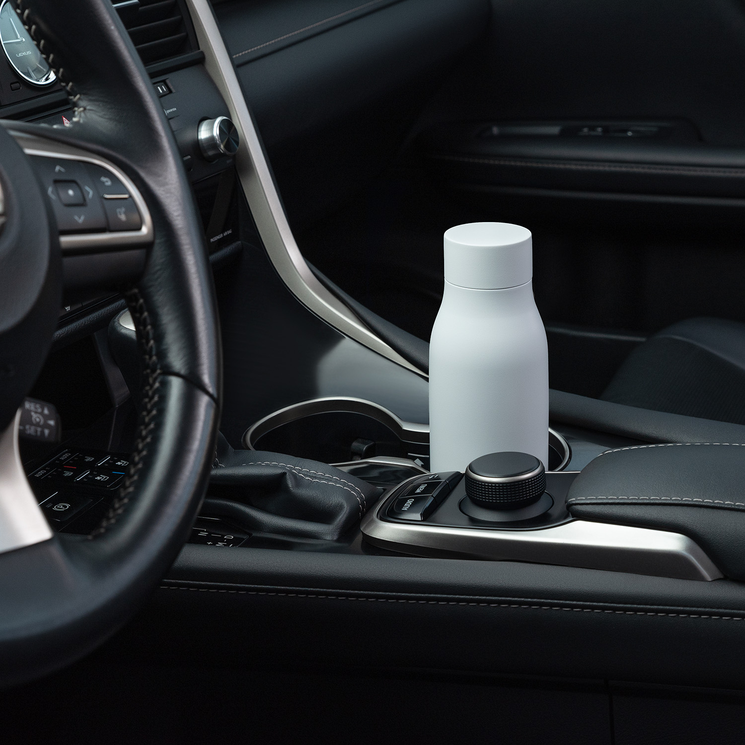 Термобутылка вакуумная герметичная Севилла (Sevilla), серая