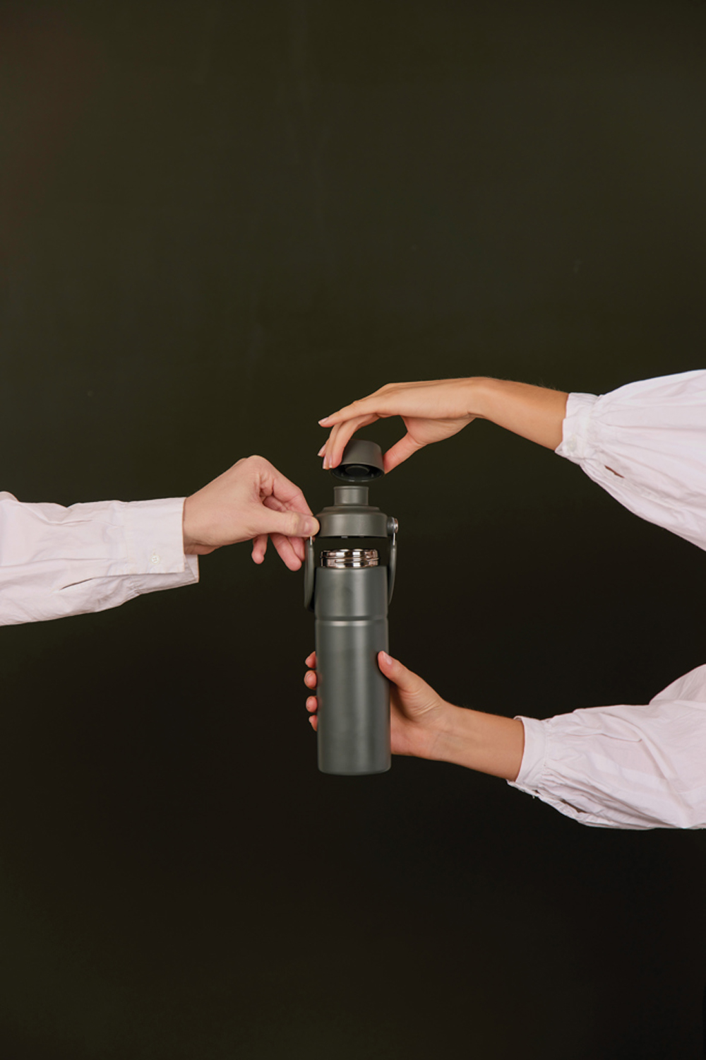 Термобутылка VINGA Baltimore Trek из переработанной стали RCS, 600 мл