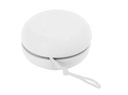 Деревянное йо-йо ROSKO с белым шнуром длиной 75 см, белый Деревянное йо-йо ROSKO с белым шнуром длиной 75 см, белый