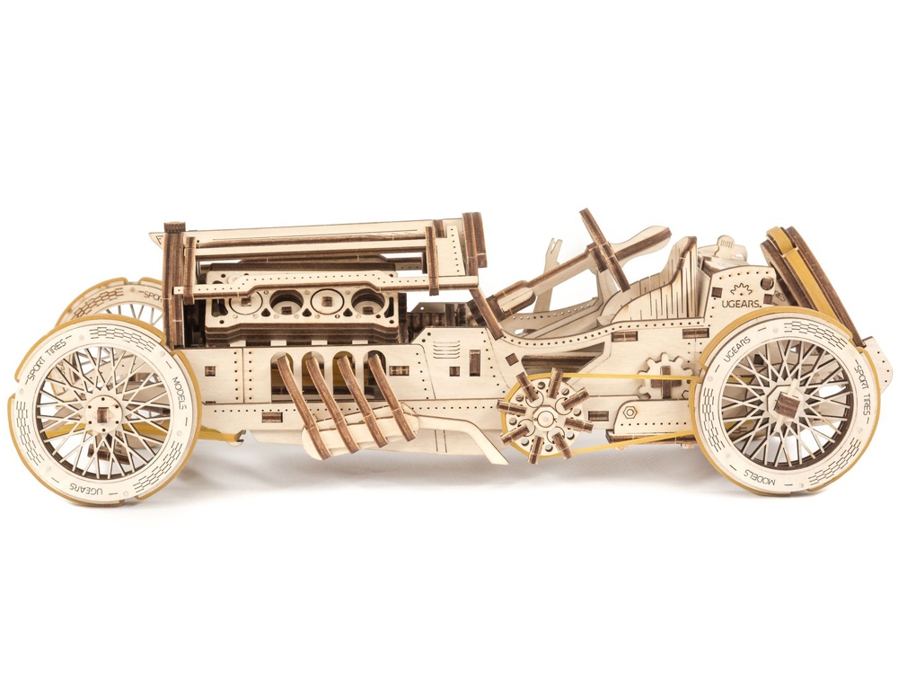 3D-ПАЗЛ UGEARS Спорткар U-9 Гран-при