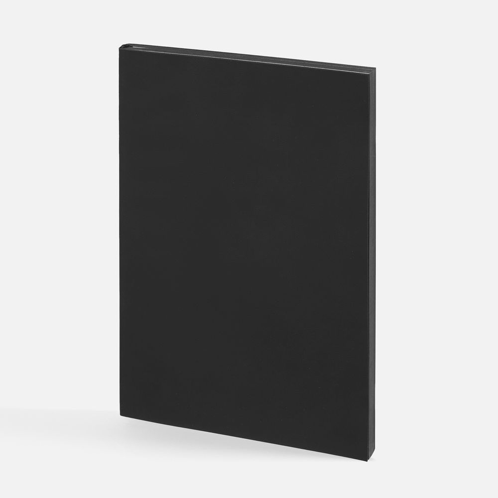 Ежедневник Flat, недатированный, черный