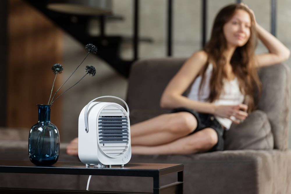 Обогреватель с функцией вентилятора airTune, белый Обогреватель с функцией вентилятора airTune, белый