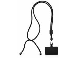 Ремешок на шею для телефона Риксо, черный Ремешок на шею для телефона Риксо, черный