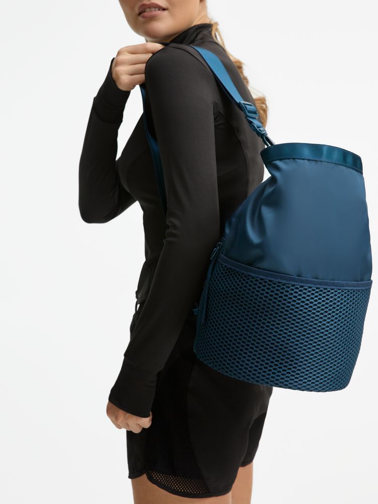 Спортивная сумка-мешок Verkko, темно-синяя Спортивная сумка-мешок Verkko, темно-синяя