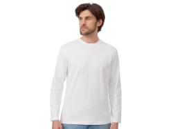 Футболка HD Fit с длинным рукавом, мужская белый Футболка HD Fit с длинным рукавом, мужская белый