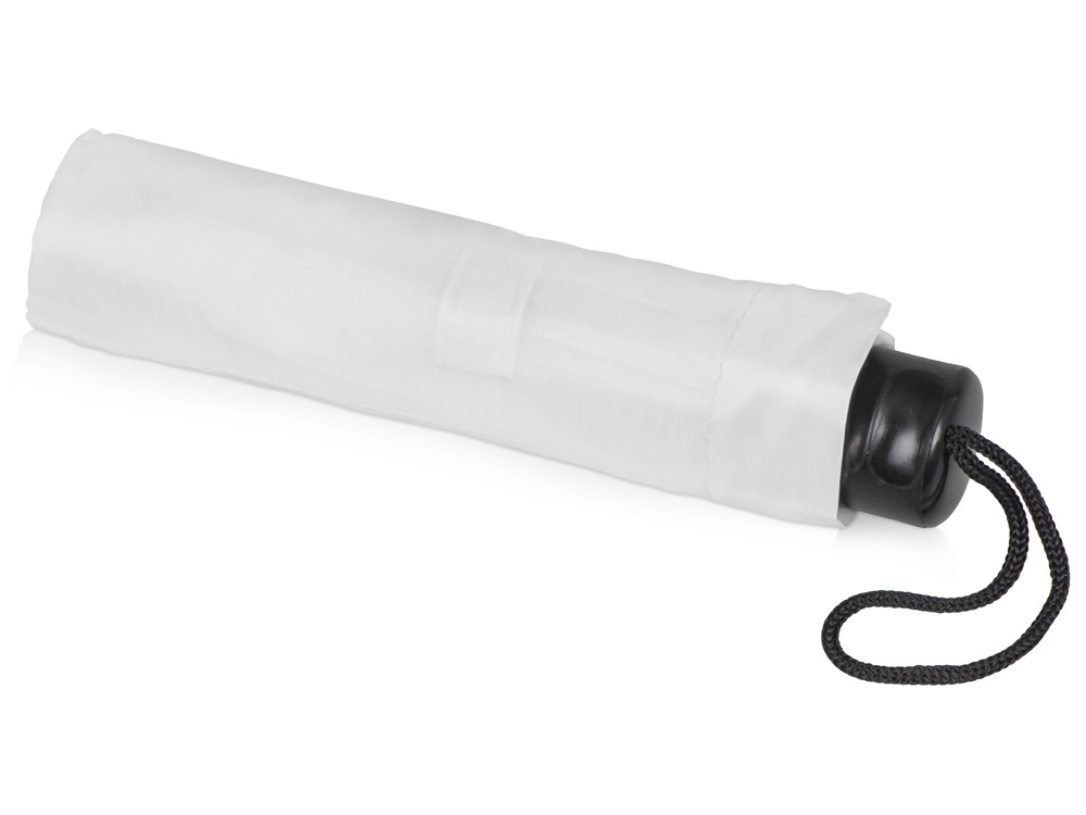 Зонт складной Columbus, механический, 3 сложения, с чехлом, белый (P) Зонт складной Columbus, механический, 3 сложения, с чехлом, белый (P)