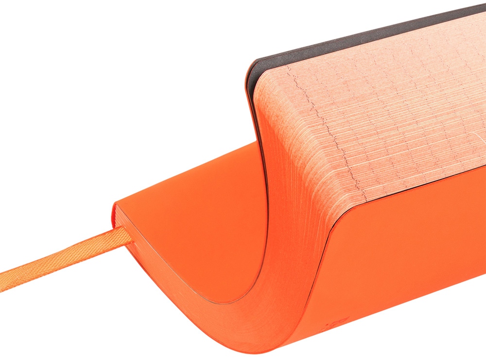 Ежедневник недатированный А5 Megapolis Color Flex New, оранжевый