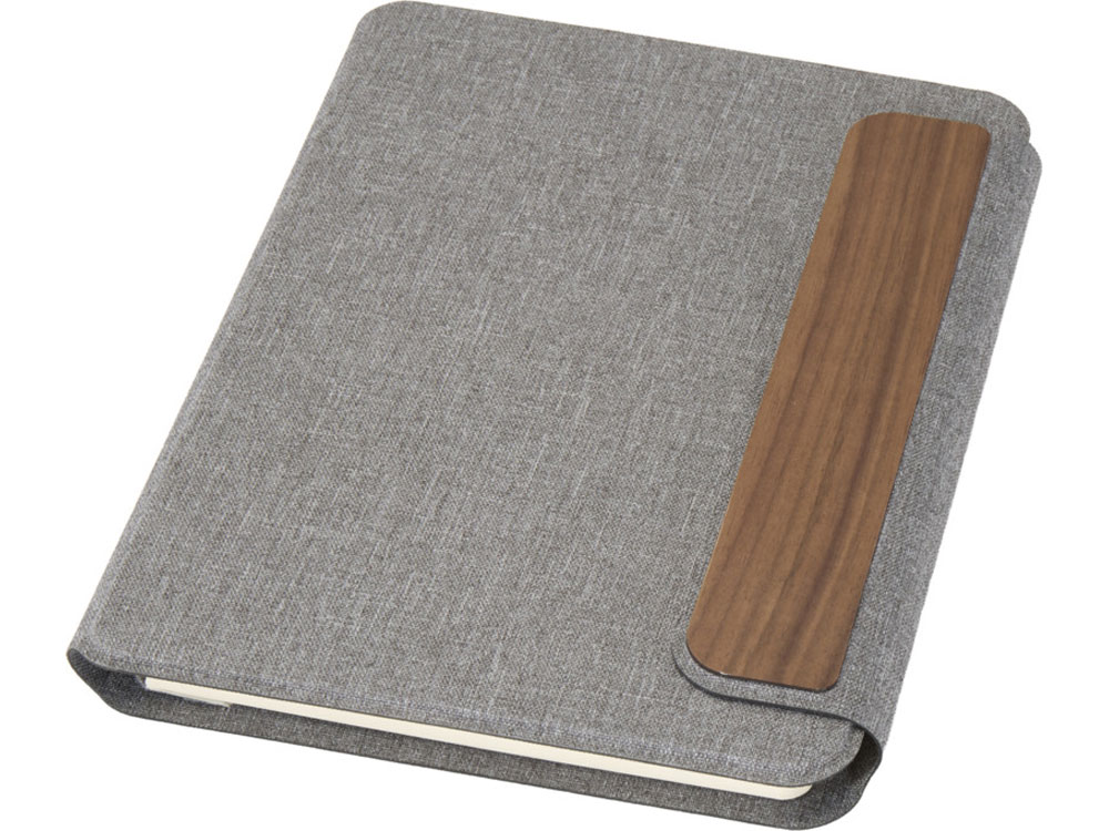 Портфолио A5 Andean из переработанного ПЭ, серый