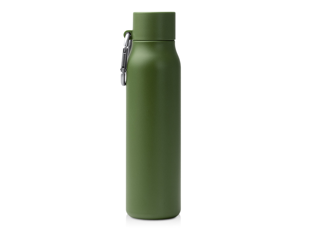 Термобутылка CUBEL/КЬЮБЕЛ с двойными стенками, темно-зеленый