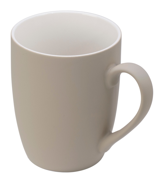 Кружка с покрытием soft-touch Tulip Gum, бежевый Кружка с покрытием soft-touch Tulip Gum, бежевый