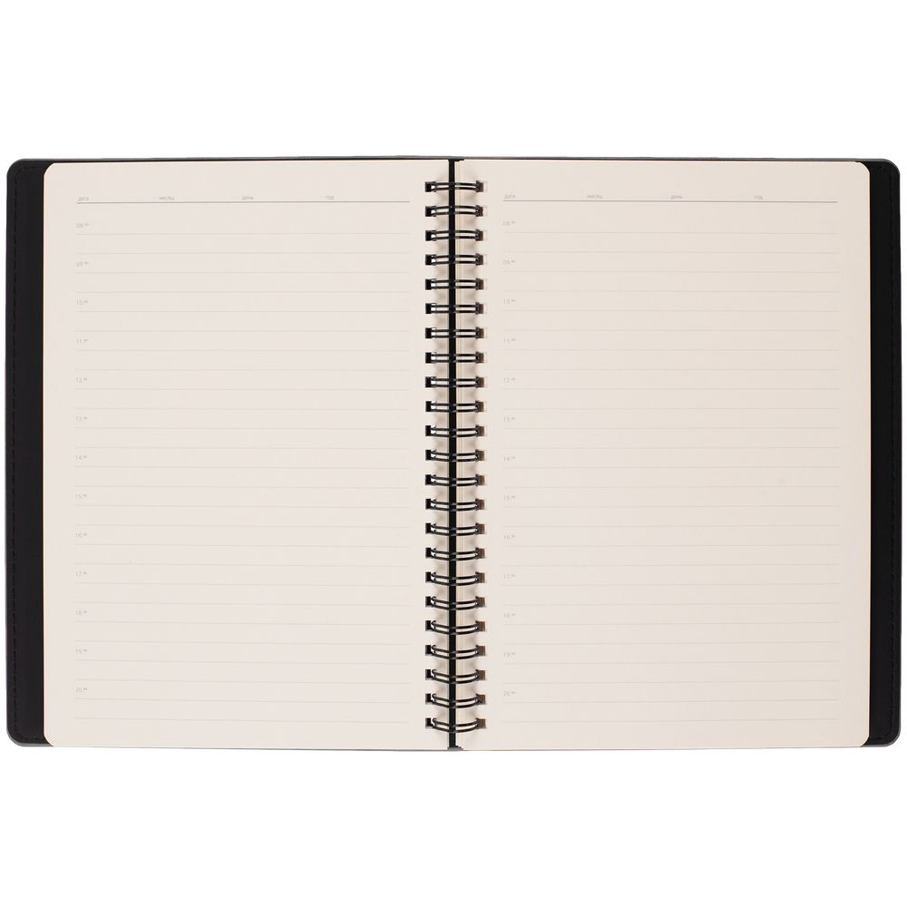 Ежедневник Spring Urban на заказ, недатированный, серый