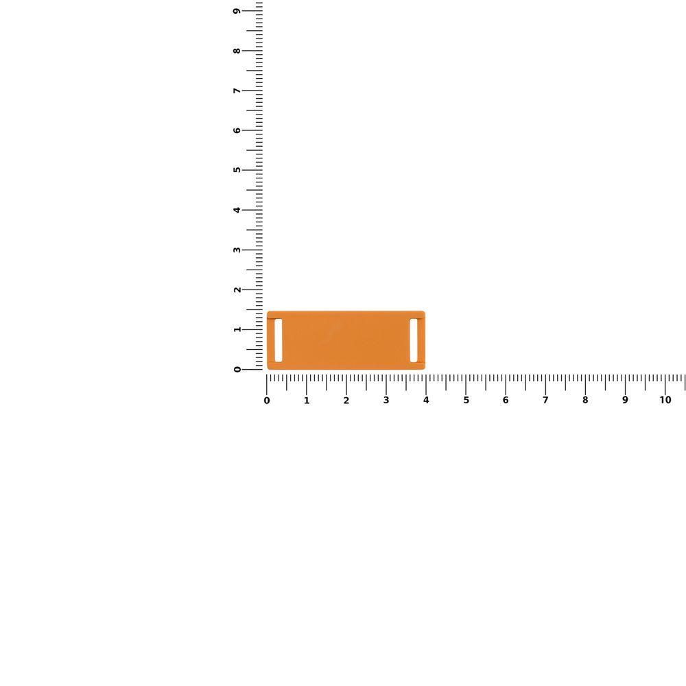 Лейбл из ПВХ Kova, оранжевый
